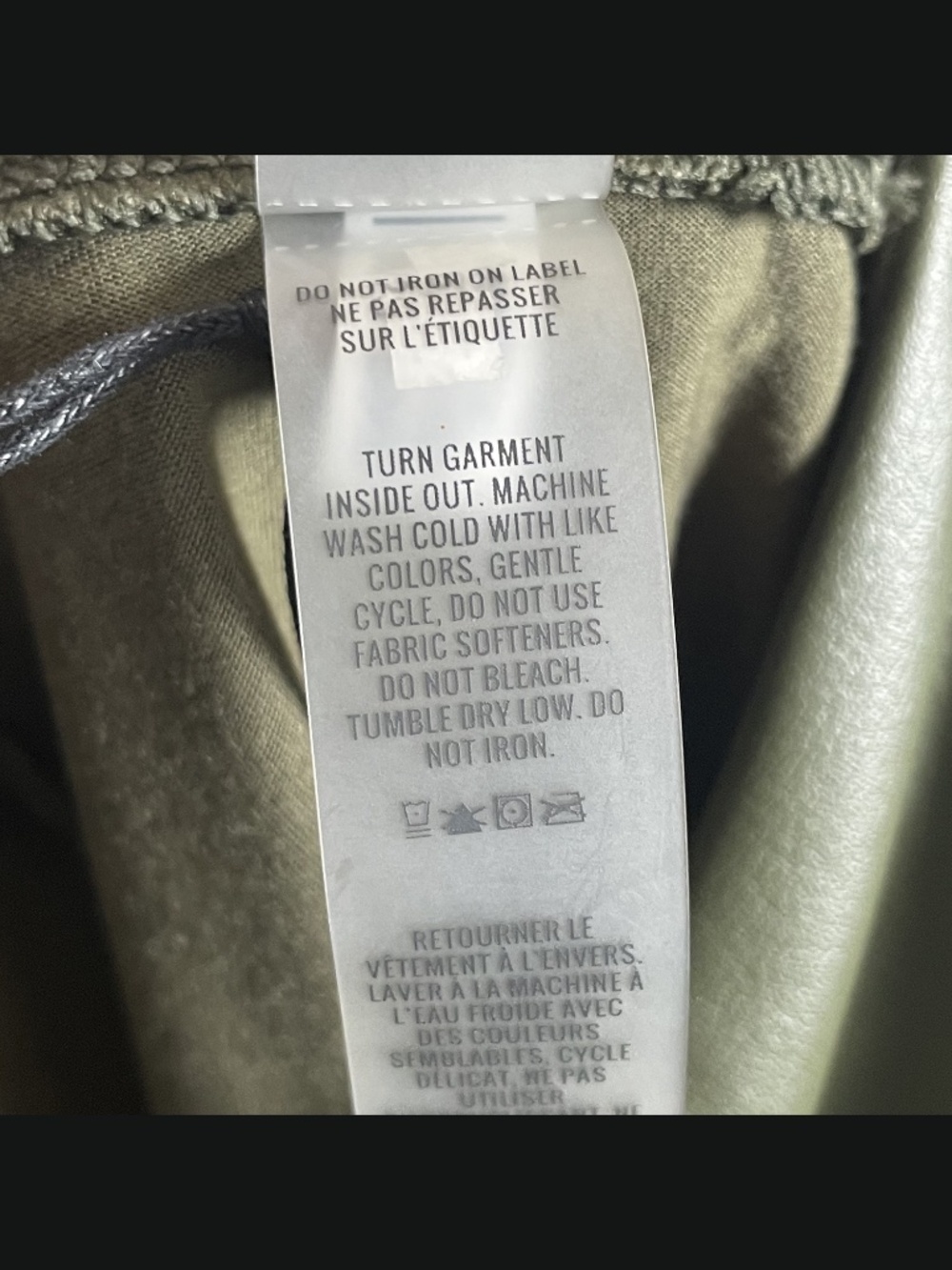 NEW Aerie Pants Womens Medium green faux leather leggings skinny athleisure - Picture 9 of 12